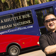 Anaheim Majestic Garden Hotel Dream Machine Shuttle