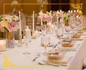 wedding dinner